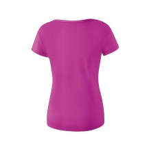 Erima Freizeit-Sportshirt Essential - Bumwolle - fuchsiapink Damen